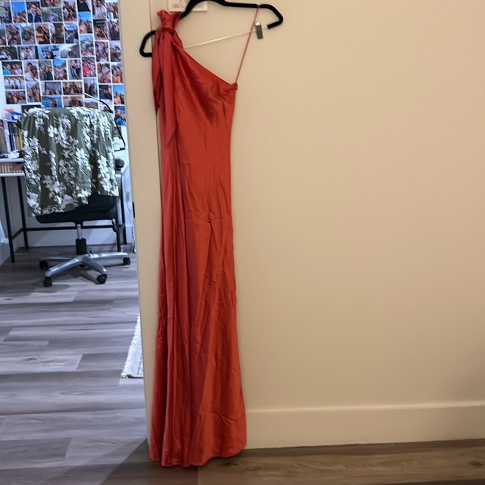 Cult Gaia kamila gown in sunkiss